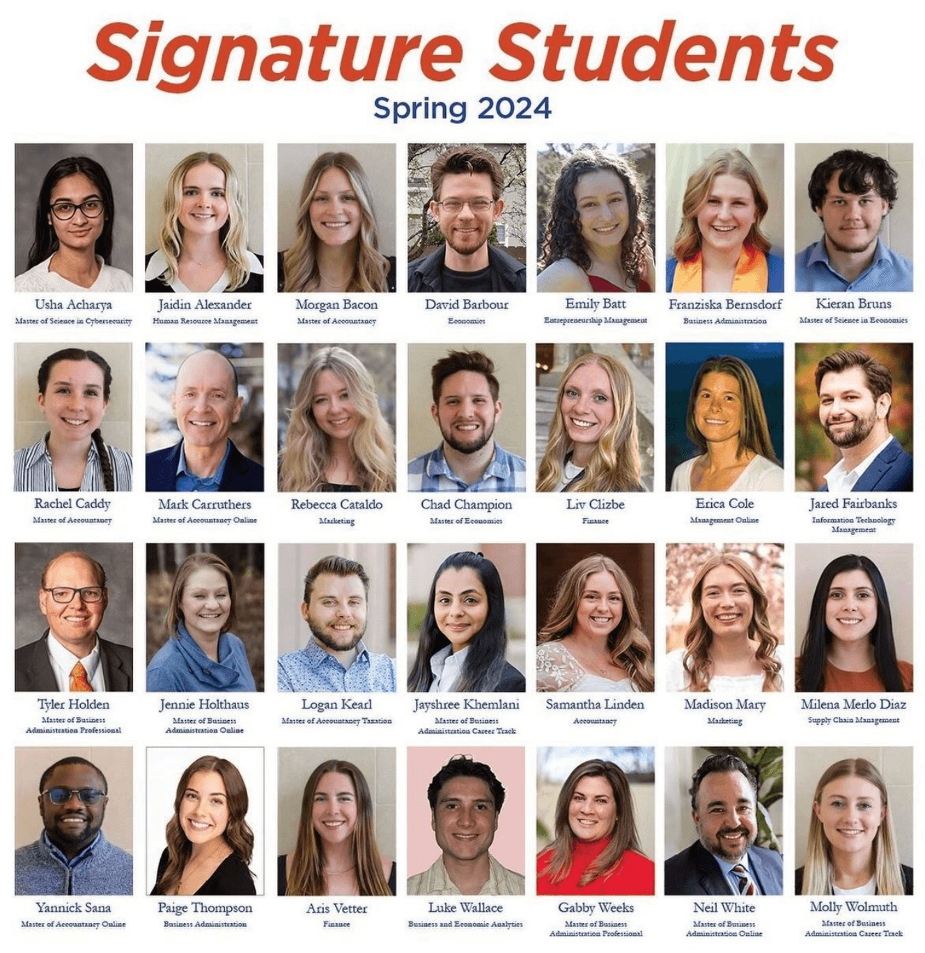 Finance Student of the Semester — 2024
